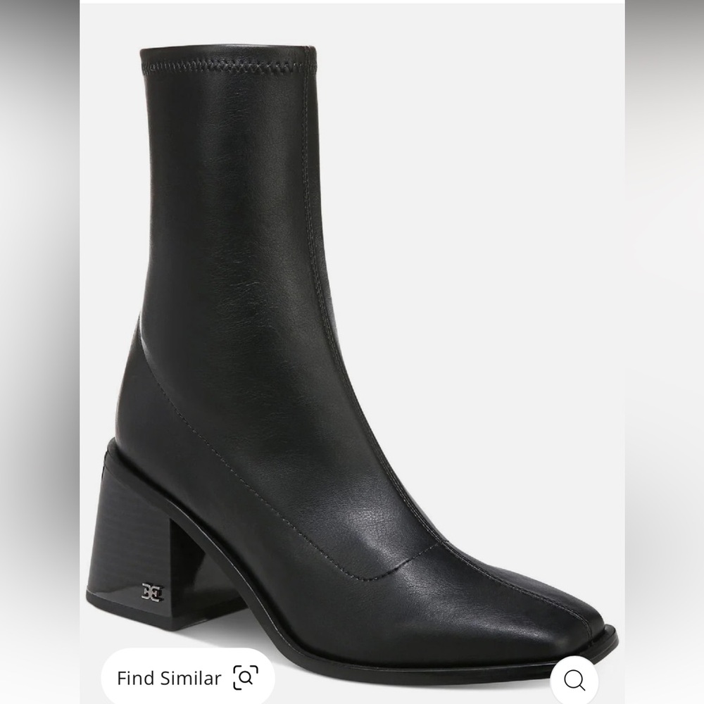 Sam Edelman Black Bootie - Wells